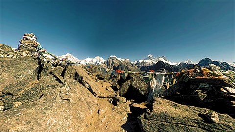 Gokyo Ri Mountain Top