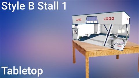 Stall B Style 1 Tabletop