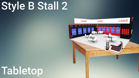Stall B Style 2 Tabletop