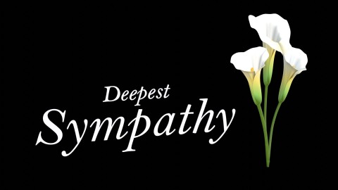 Condolence wish