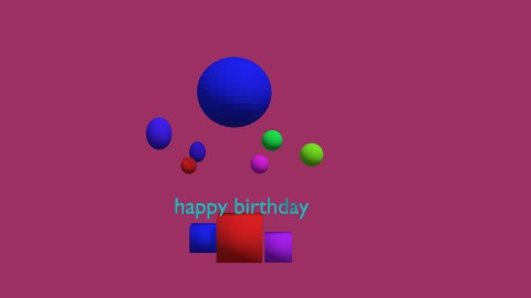 Happy birthday