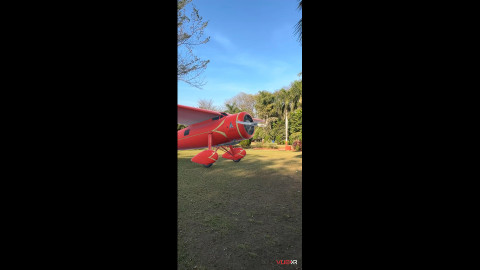 Red plane video