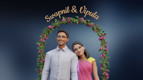 Grace our Wedding Reception | Swapnil & Vipula