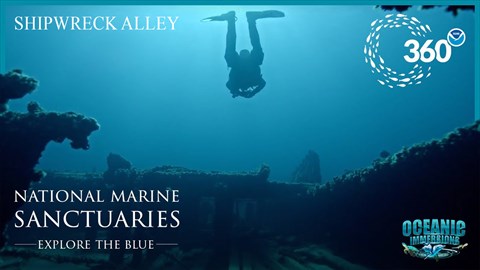 Shipwreck Alley | 50th Anniversary Edition AR Portal with 360° Experience | NOAA