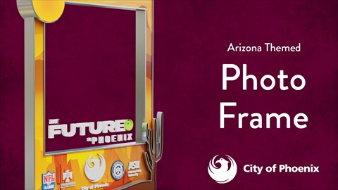 Arizona themed AR photo frame