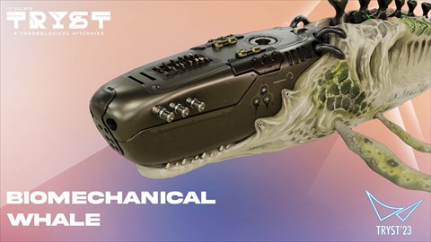 Flying Biomechanical Whale