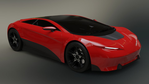 Scifi Concept Car