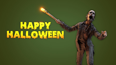 Halloween Wishes from Undead Scientist
