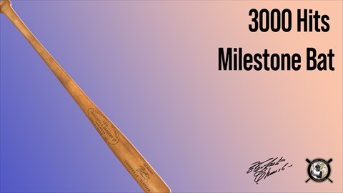 Roberto Clemente's Milestone Hits Bat