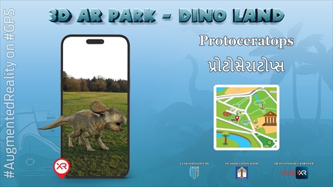 Protoceratops || 3D AR Park || Dino Land