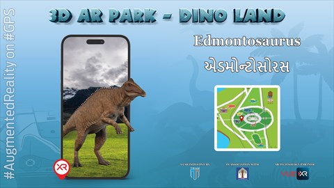 Edmontosaurus || 3D AR Park || Dino Land