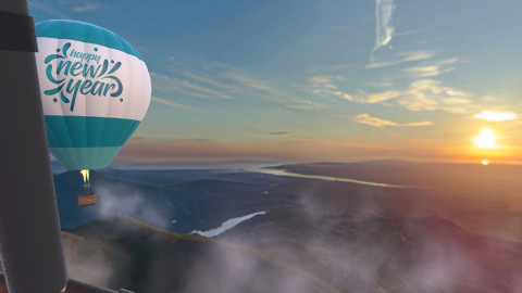 New Year's Eve Among the Clouds!
