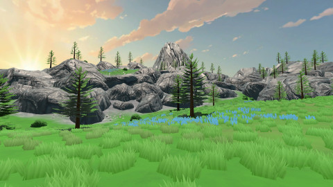 Mountain - Stylized Fantasy Environment